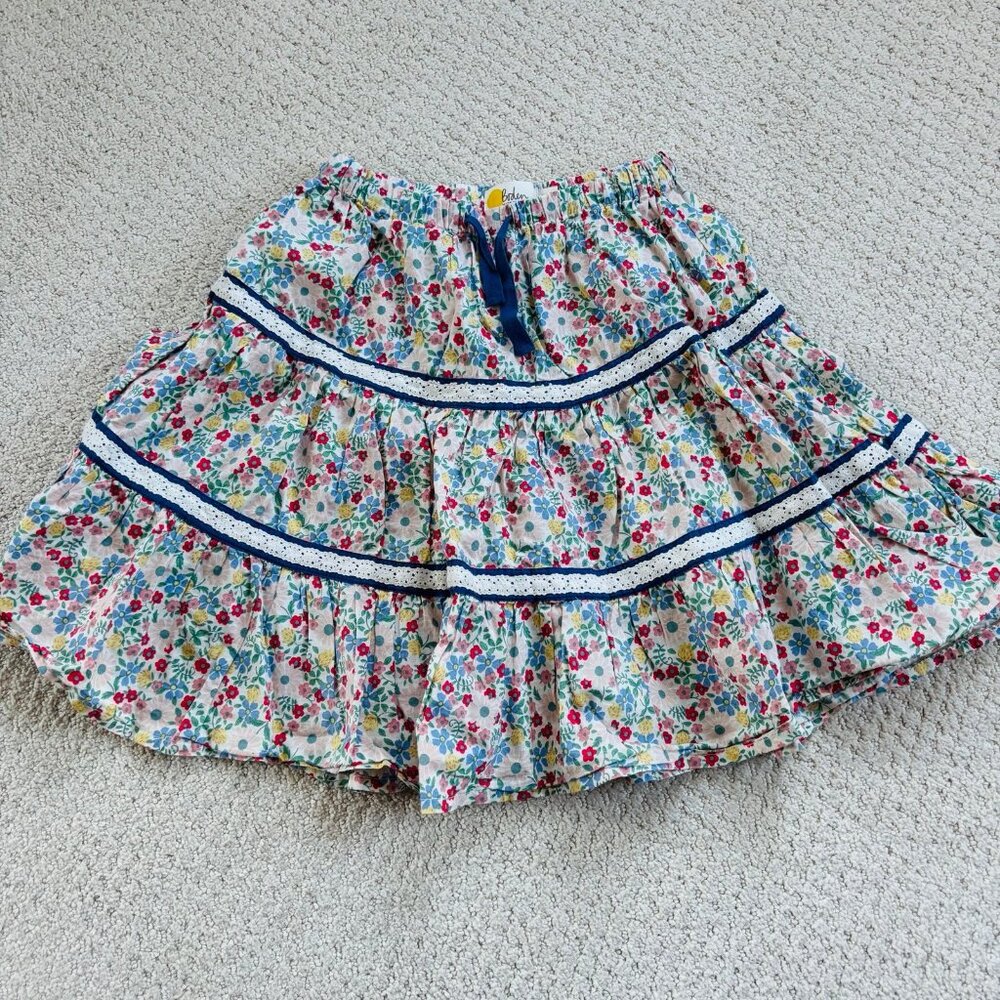 Mini Boden liberty floral cotton Skirt